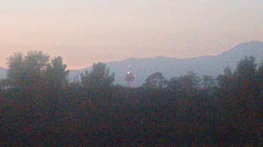 Weather camera view of College of the Canyons.