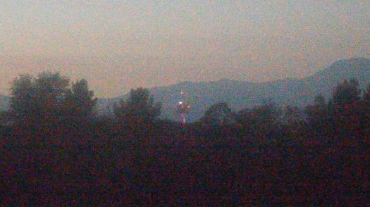 Weather camera view of College of the Canyons.