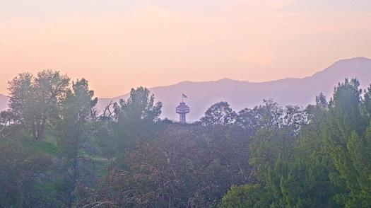 Weather camera view of College of the Canyons.