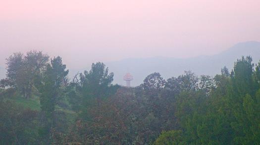 Weather camera view of College of the Canyons.