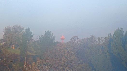 Weather camera view of College of the Canyons.