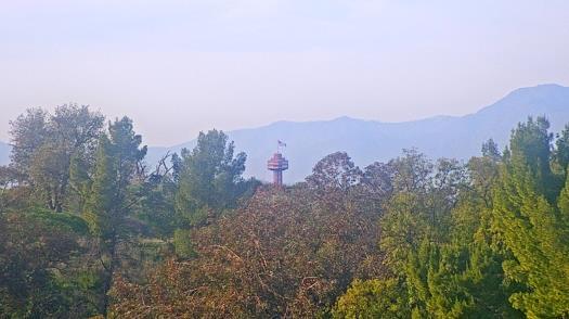 Weather camera view of College of the Canyons.