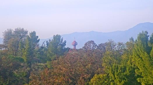 Weather camera view of College of the Canyons.