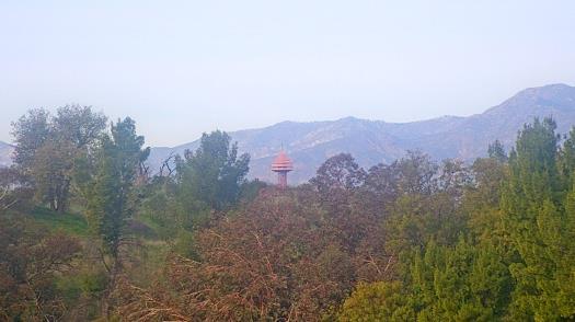 Weather camera view of College of the Canyons.