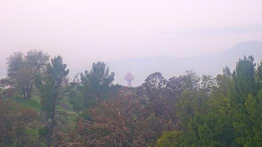 Weather camera view of College of the Canyons.