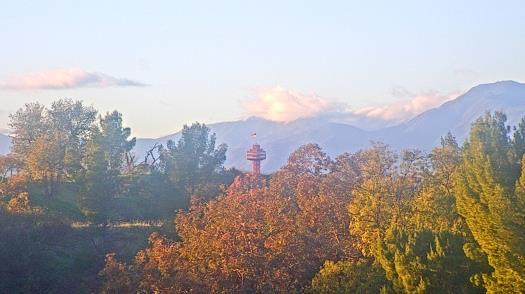 Weather camera view of College of the Canyons.