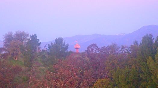 Weather camera view of College of the Canyons.