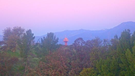 Weather camera view of College of the Canyons.