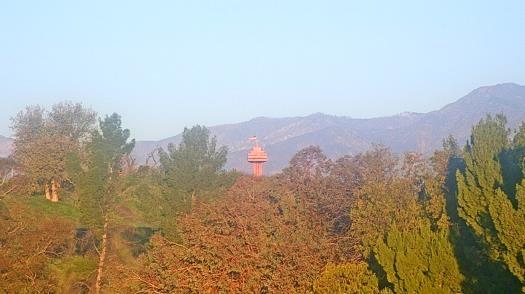 Weather camera view of College of the Canyons.