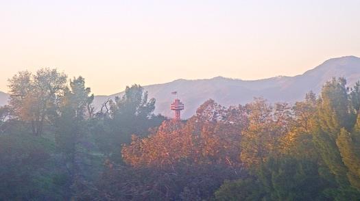 Weather camera view of College of the Canyons.
