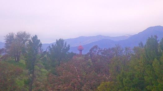 Weather camera view of College of the Canyons.