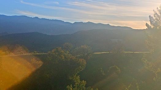 Weather camera view of College of the Canyons.