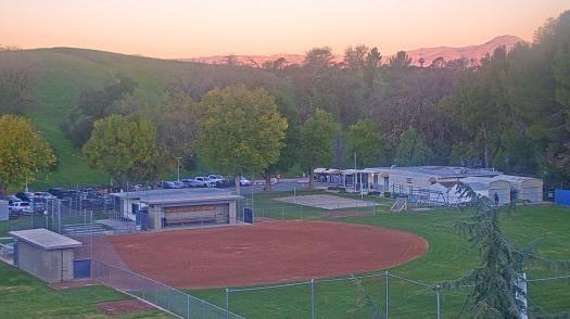 Weather camera view of College of the Canyons.
