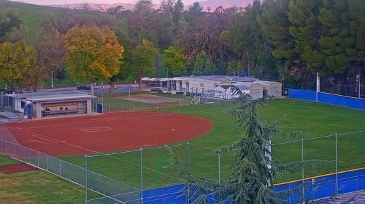 Weather camera view of College of the Canyons.