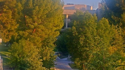 Weather camera view of College of the Canyons.