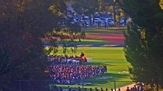 Weather camera view of College of the Canyons.