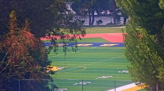Weather camera view of College of the Canyons.