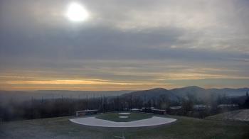 Weather camera view of Allegany HS.