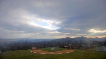 Weather camera view of Allegany HS.