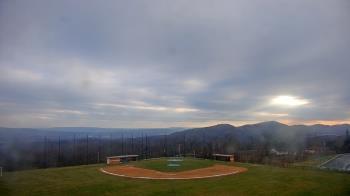 Weather camera view of Allegany HS.