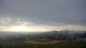 Weather camera view of Allegany HS.