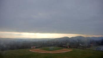 Weather camera view of Allegany HS.