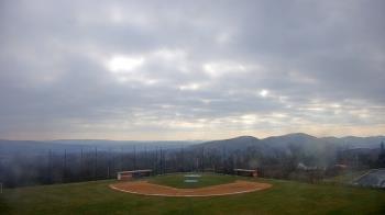 Weather camera view of Allegany HS.