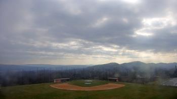 Weather camera view of Allegany HS.