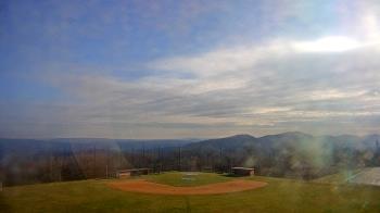 Weather camera view of Allegany HS.