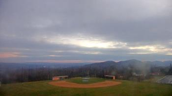 Weather camera view of Allegany HS.