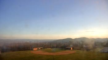 Weather camera view of Allegany HS.