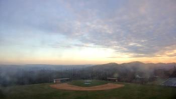 Weather camera view of Allegany HS.