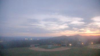 Weather camera view of Allegany HS.