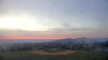 Weather camera view of Allegany HS.