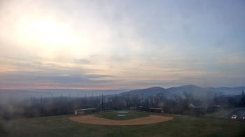 Weather camera view of Allegany HS.