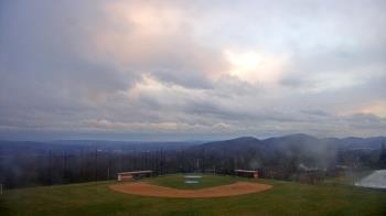 Weather camera view of Allegany HS.