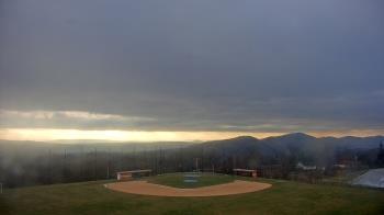 Weather camera view of Allegany HS.