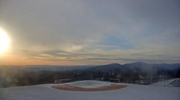 Weather camera view of Allegany HS.