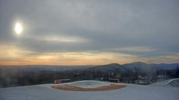 Weather camera view of Allegany HS.