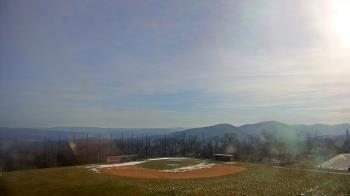 Weather camera view of Allegany HS.