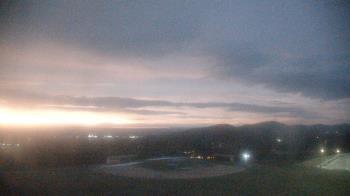 Weather camera view of Allegany HS.