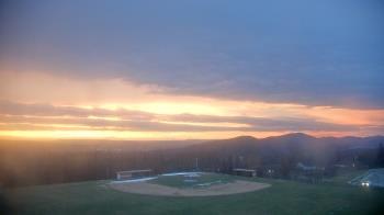 Weather camera view of Allegany HS.