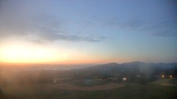 Weather camera view of Allegany HS.