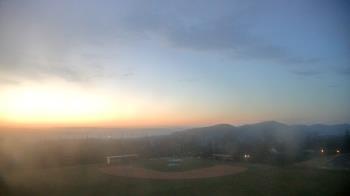 Weather camera view of Allegany HS.