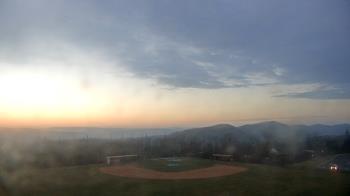 Weather camera view of Allegany HS.