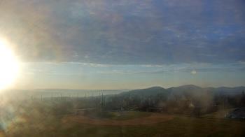 Weather camera view of Allegany HS.