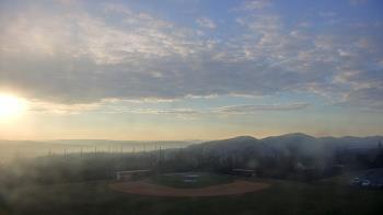 Weather camera view of Allegany HS.