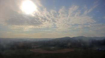 Weather camera view of Allegany HS.