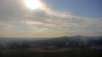 Weather camera view of Allegany HS.