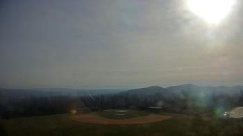 Weather camera view of Allegany HS.